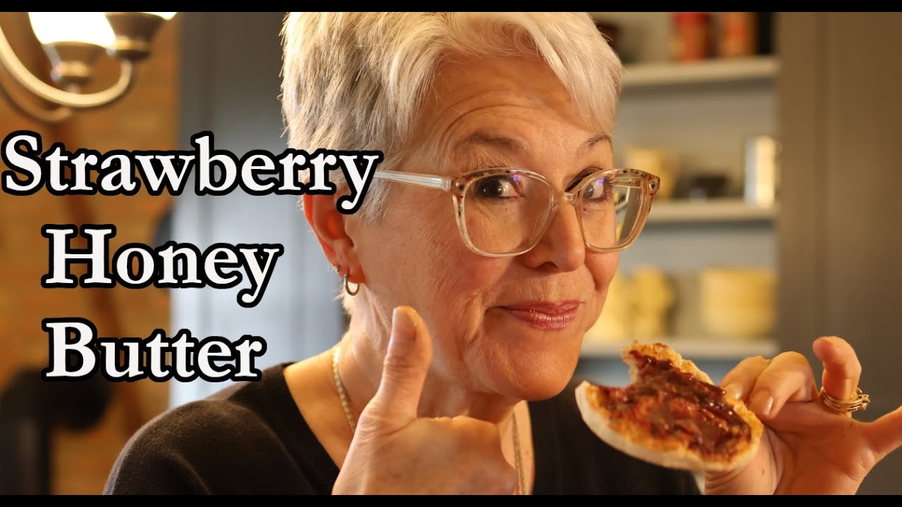 Strawberry Honey Butter & Homestead Happenings  #homesteadlife