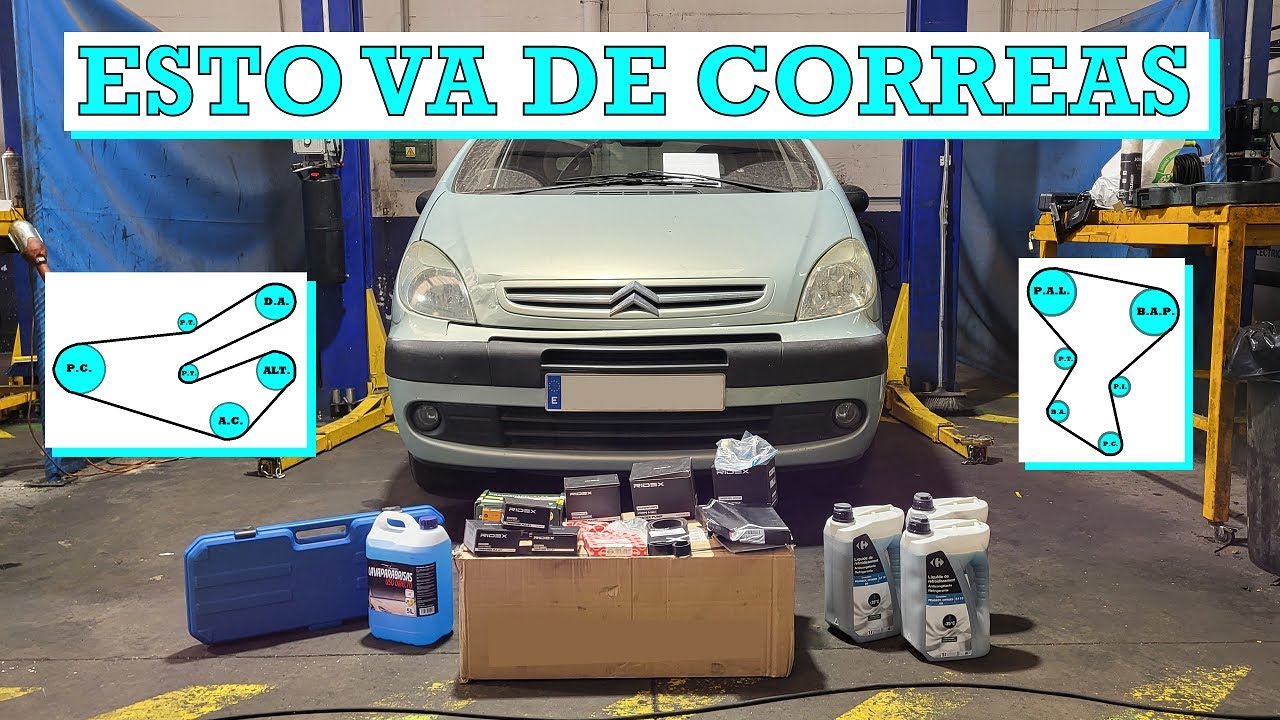 [Proyecto Citroen Xsara Picasso 2.0 HDI] #4 | Cambiando correas!