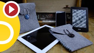 DIY Kindle / iPad / iPhone / Samsung Galaxy - Felt Case (idea for present)