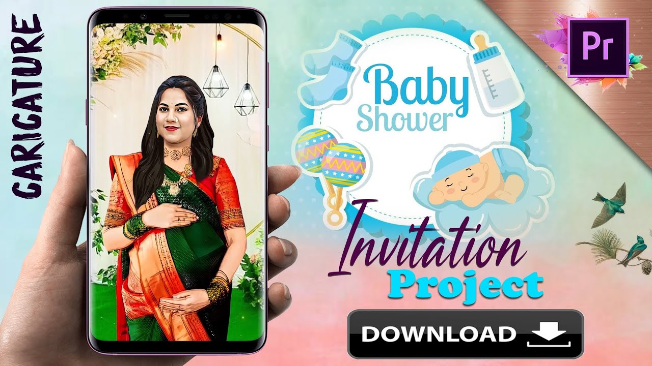 Baby Shower Invitation Video Templates (Project) Download For Premiere Pro - YouTube baby-shower-invitation-video-templates-project-download-for-premiere-pro-youtube