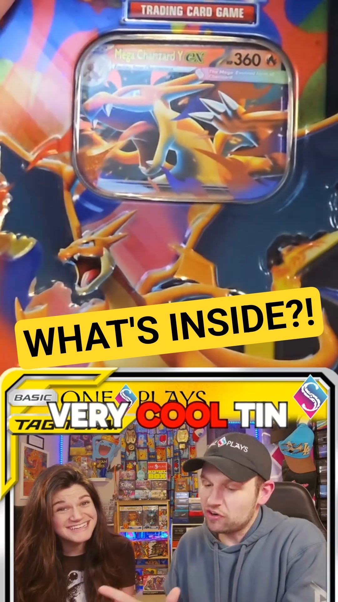 These NEW Mega Charizard Tins Are Amazing! #pokemoncards