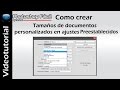 Tamaños de documentos personalizados en ajustes preestablecidos,   tutorial #photoshop by yanko0