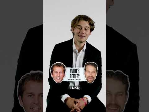 Jack Hughes plays “Who’s Better?”