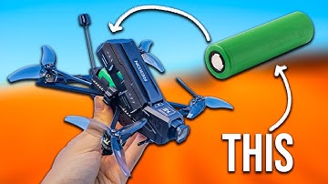 This Weird FPV Drone only takes one kind of Battery... Rekon 35 V2