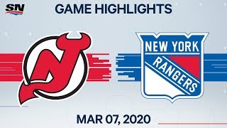 rangers devils 2020