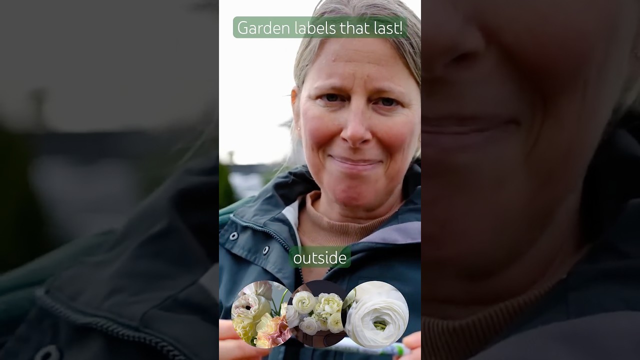 Garden labels that last!