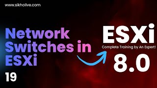 VMware ESXi Networking Switches (vSS) Tutorial with Lab| Standard vs Distributed Switch 👍