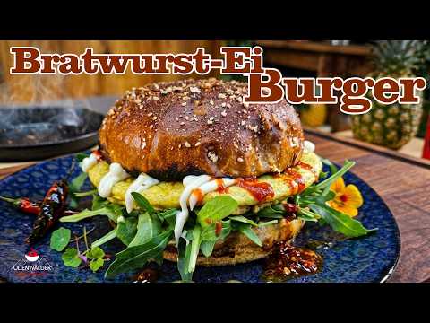 Sausage and egg burger - my craziest burger so far!