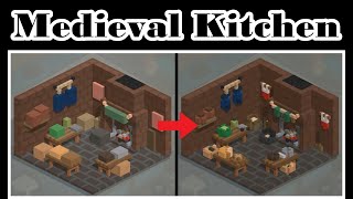 두 개의 색으로 돌아온 3D 네모로직 [Voxelgram 2] Medieval Kitchen (One Color Hint) - 퍼즐 ASMR screenshot 2