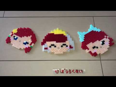 アイロンビーズ ロマンス アリエル Ariel With Perler Beads Youtube