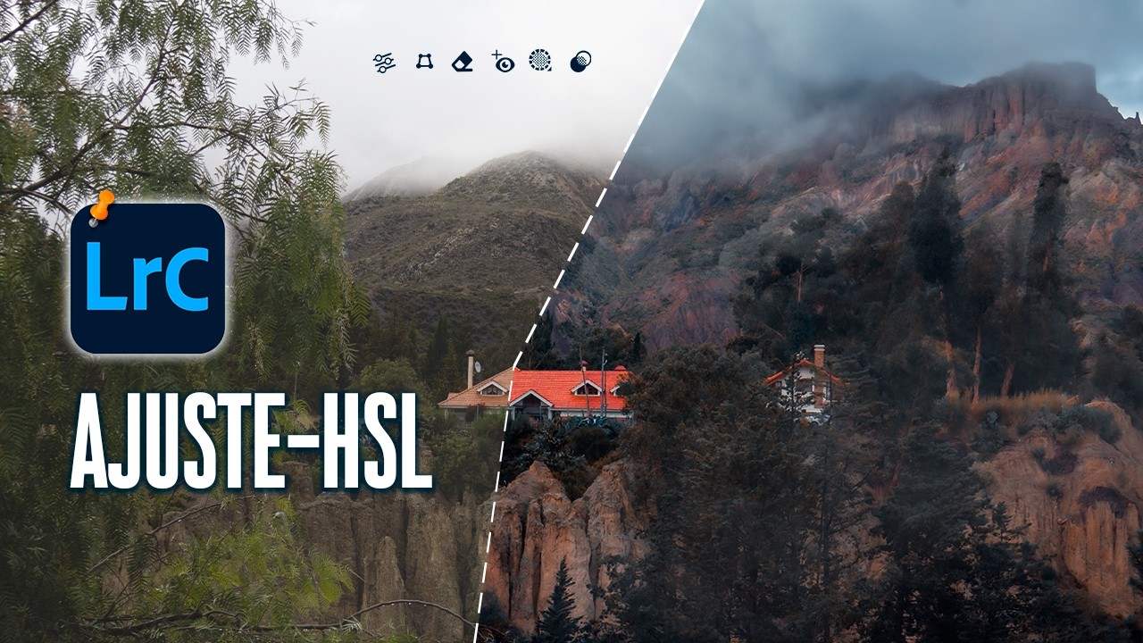 ULTRA PRECISO -  Ajusta Tono y Color - HSL en Lightroom Classic