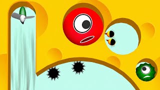 Hungry Balls Pro Wins VS Impossible Fails Gameplay ( Level 564 -576 ) Walkthrough | Android Game