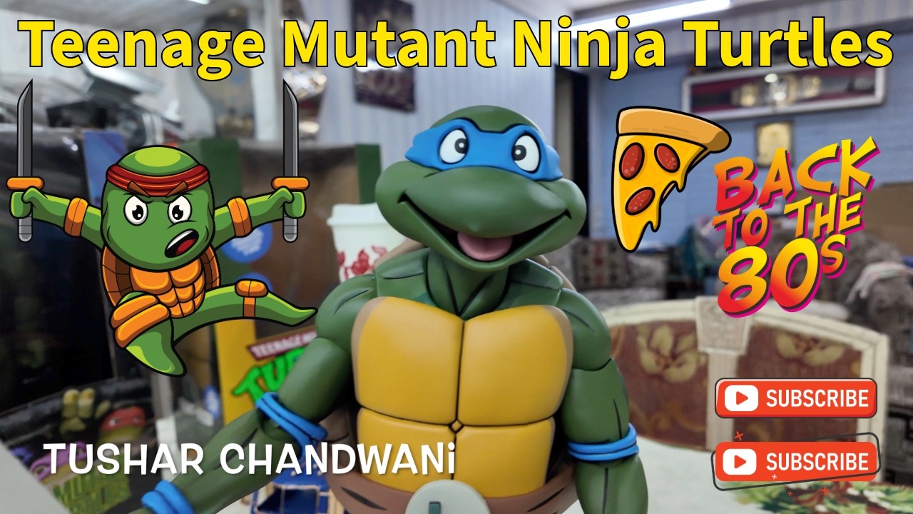 Кавабунга! Распаковка фигурки Черепашек-ниндзя от Neca в масштабе 1/4 | TMNT Леонардо