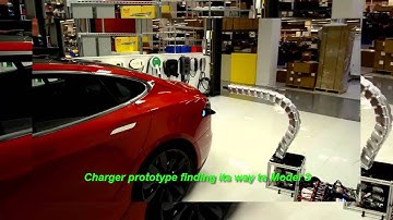 Charger prototype for the Tesla Model S