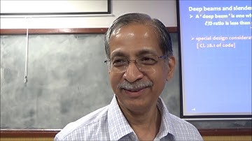 Advanced Concrete Design Prof  Devdas Menon   Lecture 17