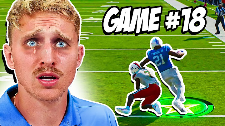 Playing College Football 25 Until I Lose...