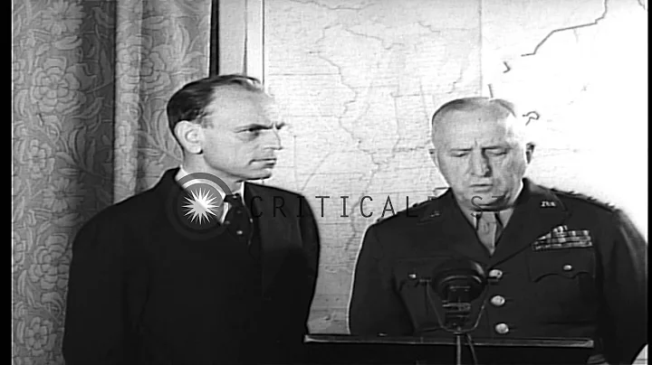 General Hugh Drum and James M. Landis, Civil Defen...