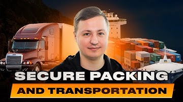 How is the safe packaging and transportation of aluminum construction