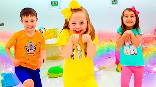 Nastya e amigos brincam com brinquedos |Compilação de vídeos para crianças