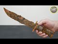 Restoration Very Rusted Old Survival Knife 