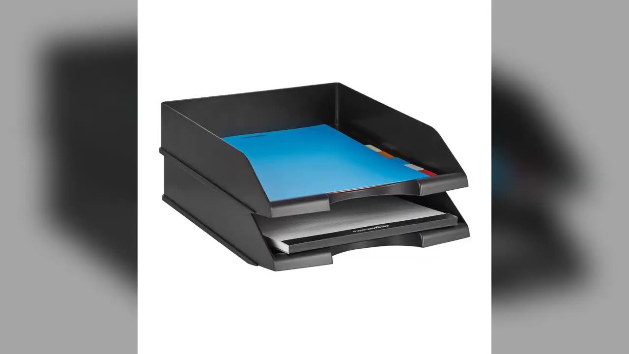 Amazon Basics Letter Tray Review | Stackable Office Document