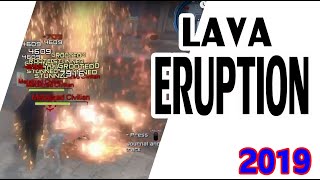DCUO Lava Eruption Orbital Strike