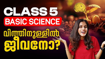 Class 5 Basic Science | Seed Of Life / ജീവനുള്ള വിത്തുകൾ | Most Important Topic | Exam Winner