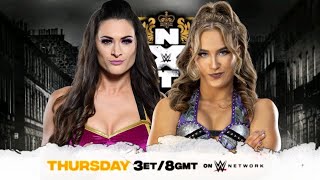 NXT UK || NINA SAMUELS VS FALLON HENLEY ||