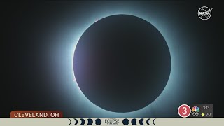 Solar Eclipse In Northeast Ohio Cleveland Experiences Totality