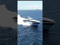 86 Valyra hitting 55knts on her way to the pbboatshow. #Shorts #yachtlord