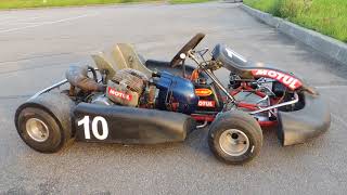 Дрифт карт на моторе ЧЗ 516. Shifter Drift go-kart 125 cm3