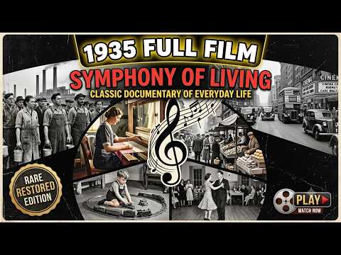 Symphony of Living (1935) | Classic Documentary of Everyday Life [Full Film]