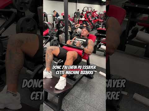 Quand tu peux enfin essayer la machine bizare