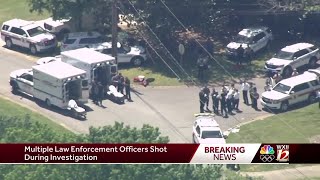 Multiple officers in Charlotte shot while serving a warrant