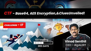 Unlocking CTF Challenge: Level 17 Decoded | Base64, AES Encryption,&CluesUnveiled! Vinod Senthil
