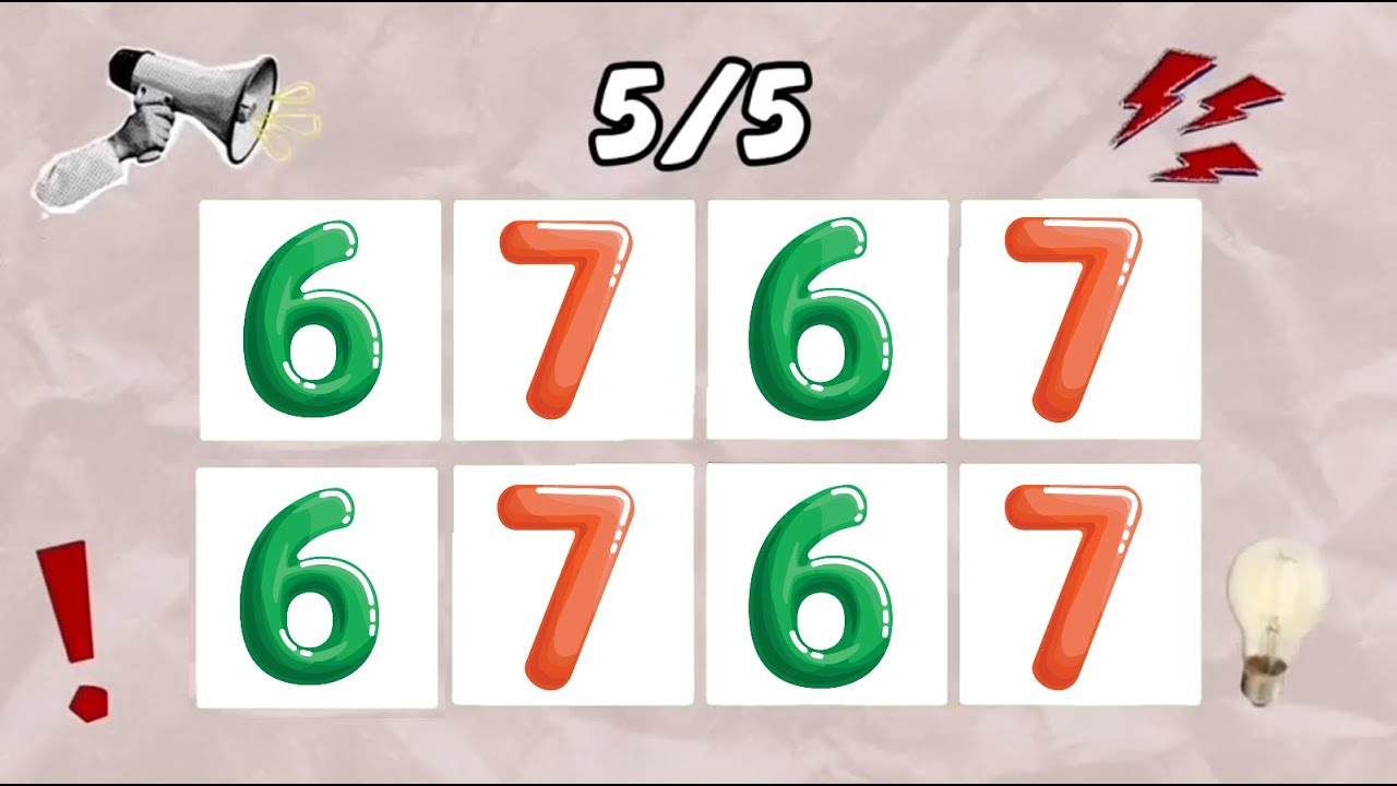 Say The Word on Beat Challenge 6 7 (six seven) PART 3 | Easy Medium Hard