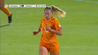 Tennessee Volunteers vs Auburn Tigers 2022.10.20 / NCAA Soccer Women`s