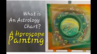 What is An Astrology Chart? A Horoscope Painting.
