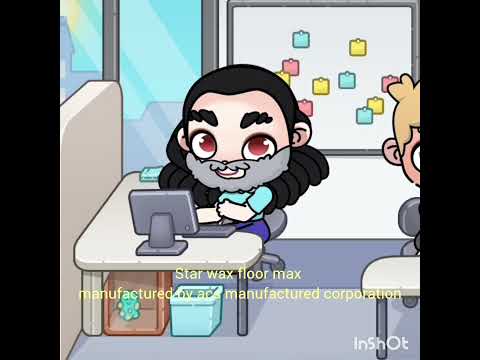 A MineCraft Movie Star Wax Floor Max Manufactured By Acs Manufactured Corporation Avatar World 