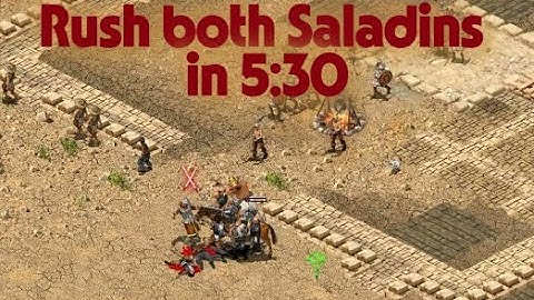 The Desert Hunters (Mission 16), RUSH | First Edition Trail | Stronghold Crusader Definitive Edition