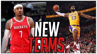 NBA Players First Basket On New Teams *2018 EDITION*