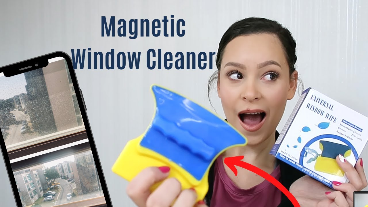 The Glider Magnetic Window Cleaner Microfiber Cloth