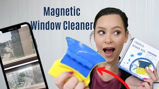 CLEANING PRODUCTS YOU DIDN'T KNOW YOU NEEDED! MAGNETIC WINDOW CLEANER