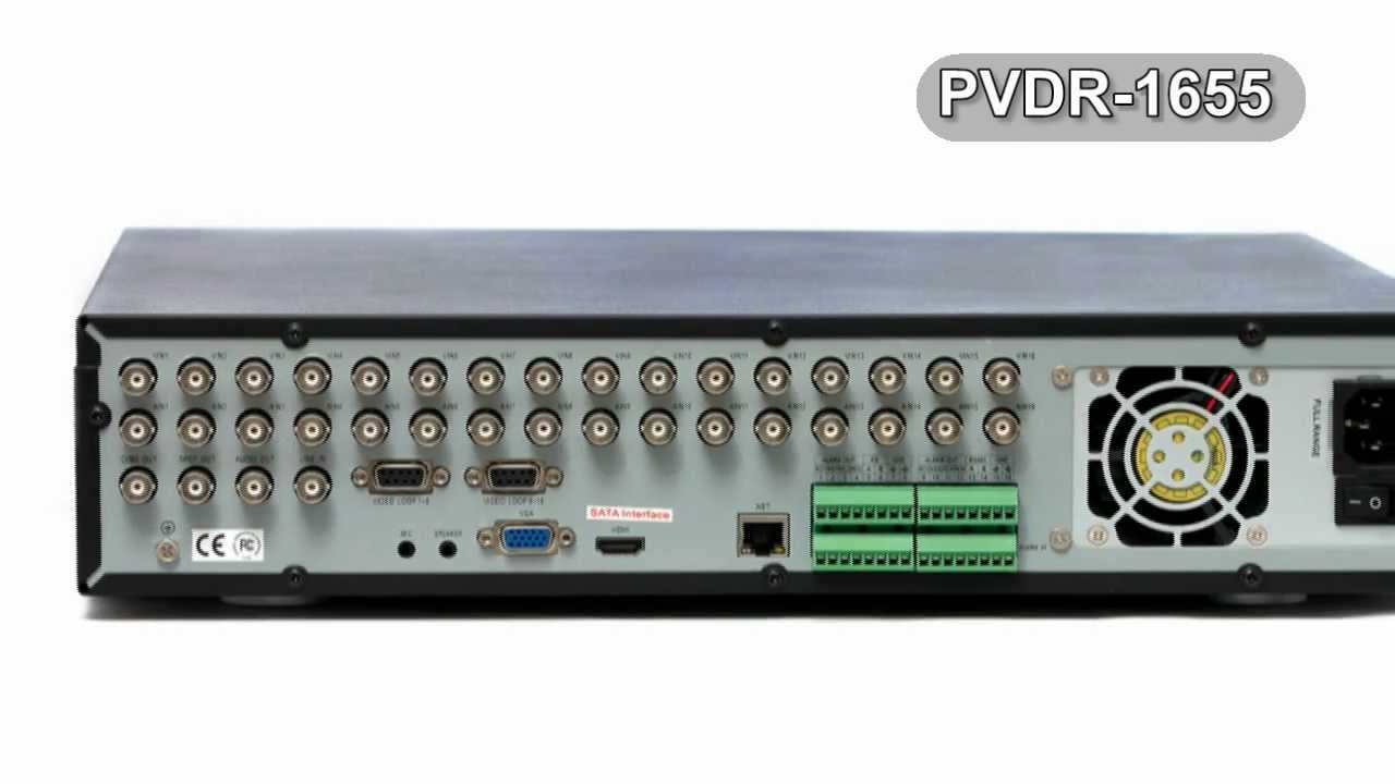 Обзор серии видеорегистраторов Polyvision PVDR-**55