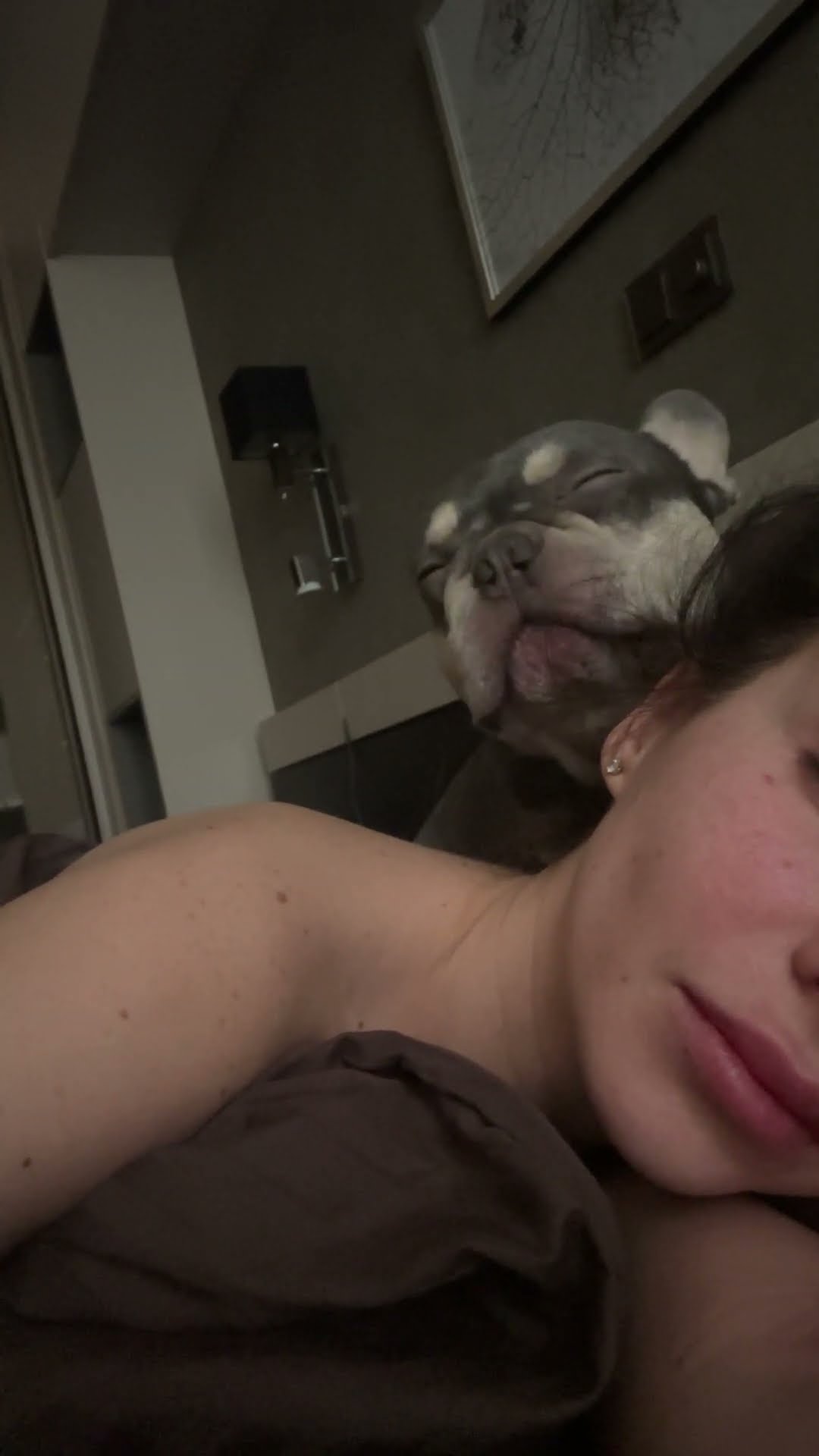 Dog Licks His Chops At Start Of Day || ViralHog