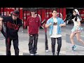 Who are these three great gods? #Spacestep #Robotdance #Slide