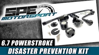 SPE's NEW 6.7 POWERSTROKE DISASTER PREVENTION KIT and EXO FILTER SYSTEM