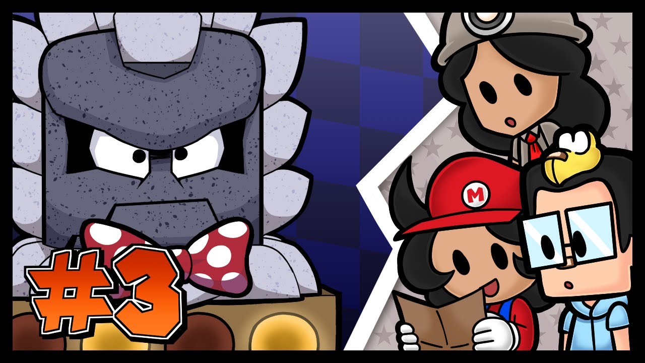 Paper Mario: The Thousand-Year Door Let's Play Episode 3 - Stones, Skeletons and Shhwonk