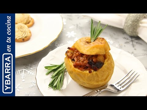 Video: Cómo Hacer Manzanas Rellenas De Pollo