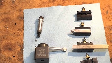 A2Z CNC Quick Change Tool Post for 7x14 Lathe